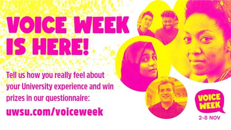 Voice Week 2020 flyer