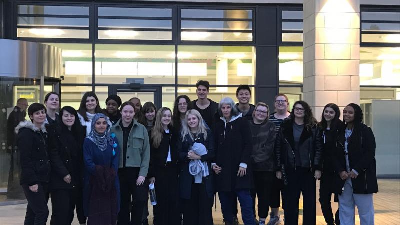 Westminster students at Broadmoor hospital visit