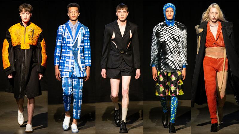 Ma Menswear Graduates Show At London Fashion Week Mens University Of Westminster London