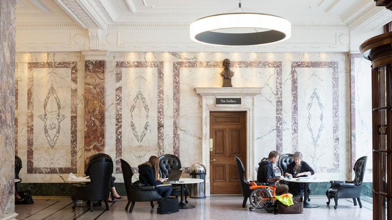Foyer of Regent Street campus
