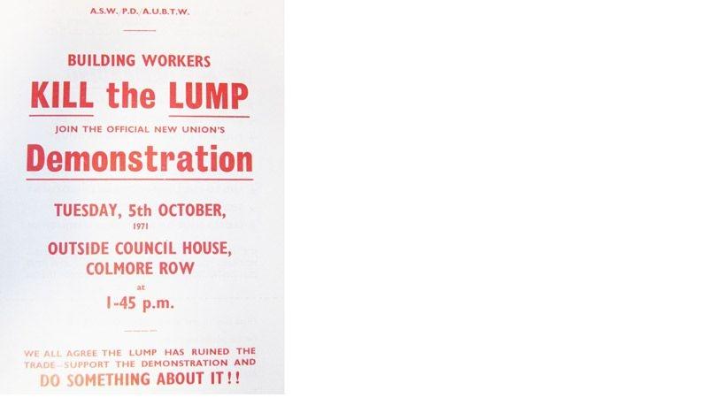 Anti lump protest in Birmingham