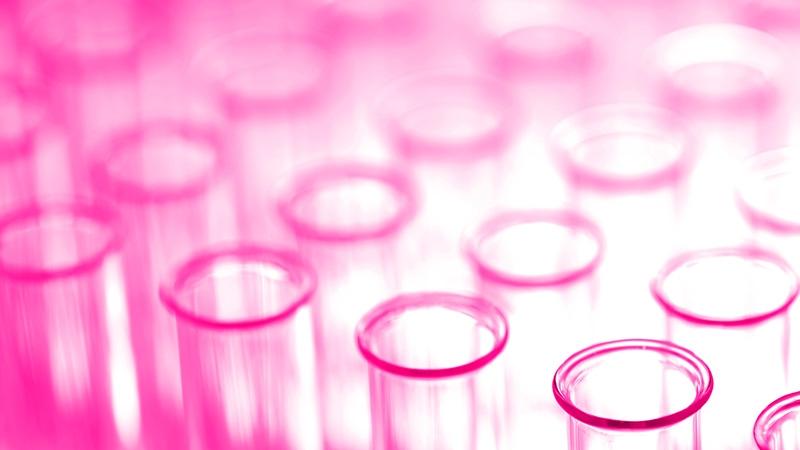 Rows of test tubes
