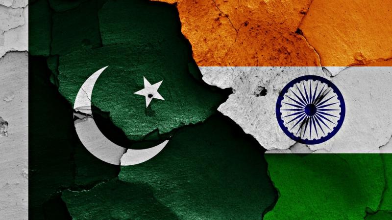 India Pakistan flag