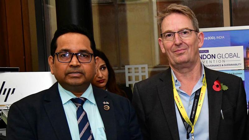 Manoj K. Raut and Professor Brendon Noble