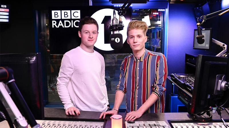 joe-pillbrow-and-gabriel-green-in-bbc-radio-1-studio