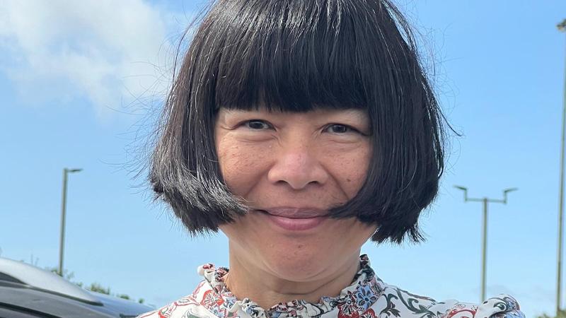 Photo of Lilian Miles smiling