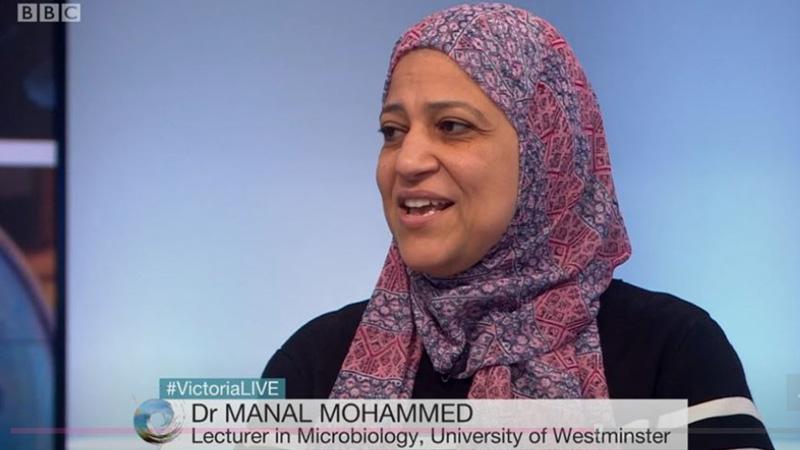 Bbc News Victoria Derbyshire Dr Manal Mohammed Comments On Superbugs And Antibiotic Resistance University Of Westminster London