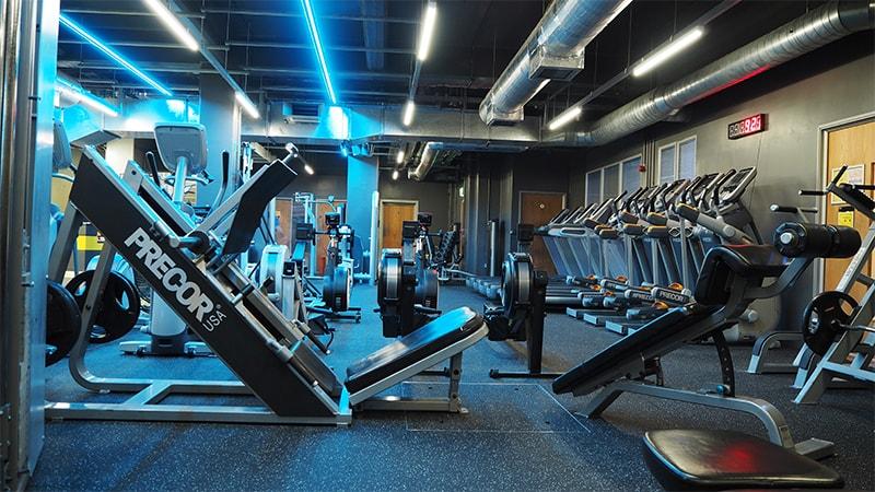 Equipment at Regent Street gym