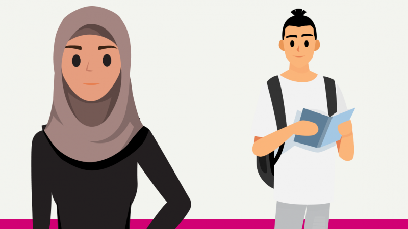 Report and support platform illustration