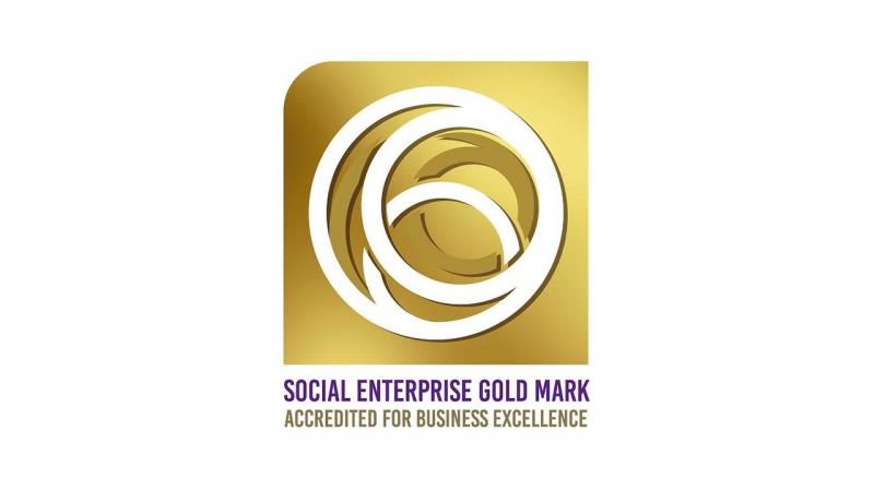 Social Enterprise gold mark logo