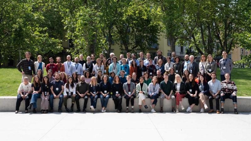 Group photo of attendees at the Spring School Climate Assembly