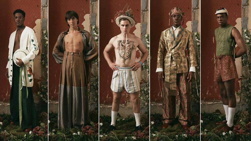 Westminster alumnus Steven Stokey-Daley's SS22 collection