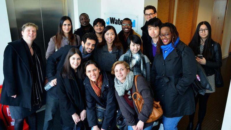 Student visit to Wateraid