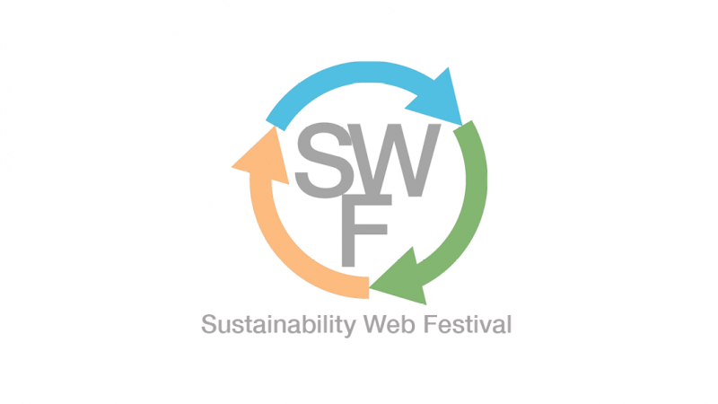 Sustainability web festival poster