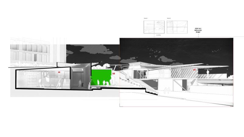 Student Thomas Rowntree's design for his winning project for the RIBA West London Student Awards
