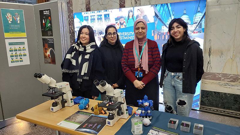 Students present superbug research at Westminster Difference Festival 2023