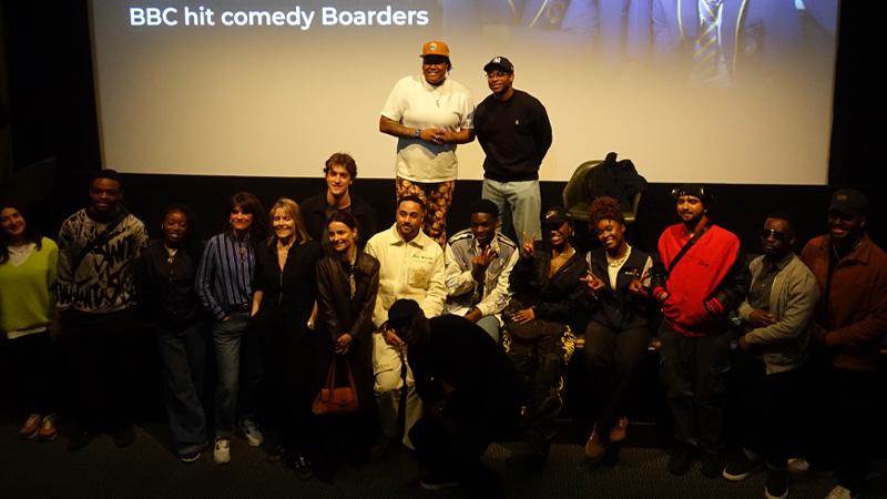 Group photo of Boarders team