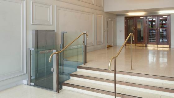 disabled lift on regent street site