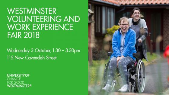 Volunteering and Work Experience Fair 2018