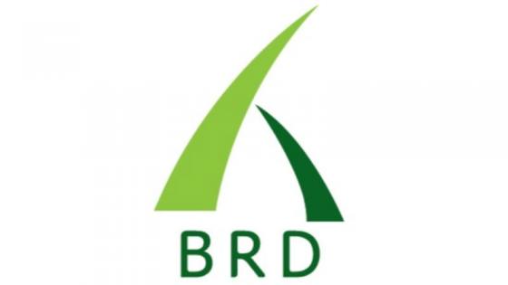 a logo for BRD