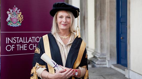 Lady Sorrell, Chancellor of the University of Westminster