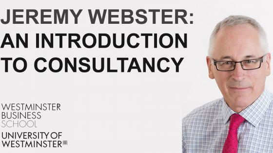Jeremy Webster- intro to consultancy
