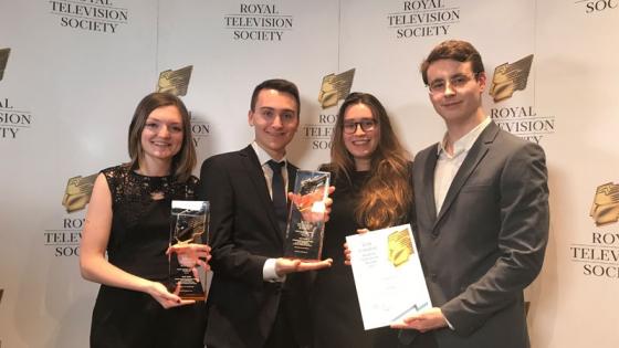 Georgie Rowlands, Ben Porro, Nathalie Carraro and Osian Pearson