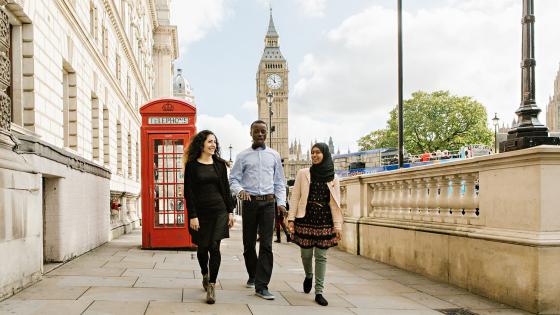 Students in London