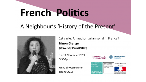 Seminar series “French Politics: A Neighbour’s ‘History of the Present’” invites Ninon Grangé