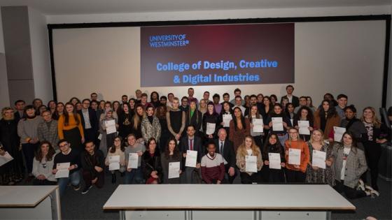 Winners of the excellence awards DCDI