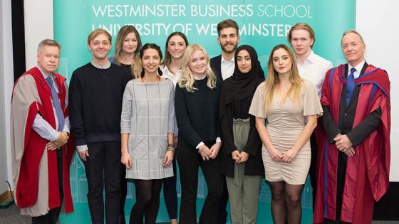 Winners of the excellence awards WBS