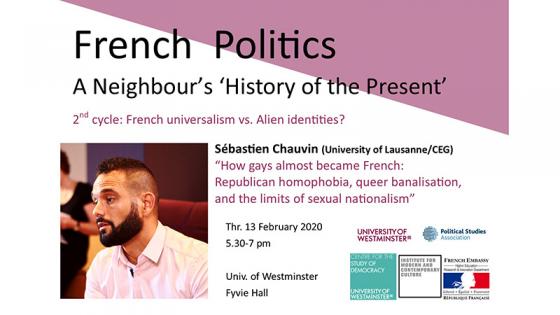 Seminar series “French Politics: A Neighbour’s ‘History of the Present’” invites Sébastien Chauvin
