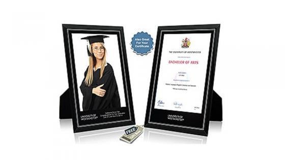 Graduation memento frames