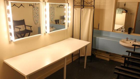 Harrow TV/film studio dressing room
