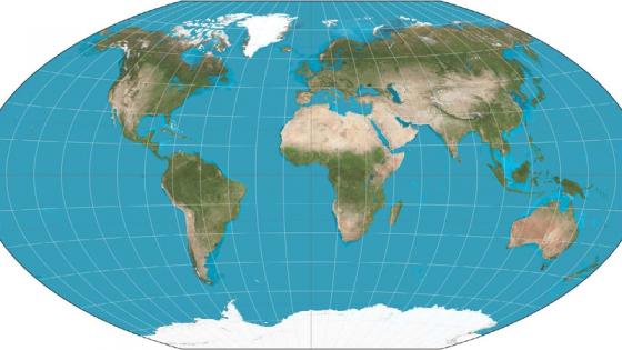 Map of the world