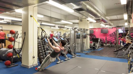Gym at regent street campus