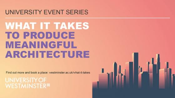 what it takes architecture
