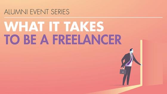 What it takes to be a freelancer event promotional image