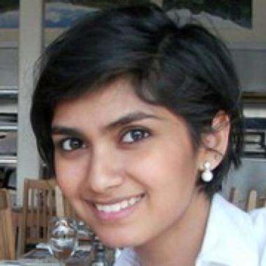 MArch student Simhika Rao